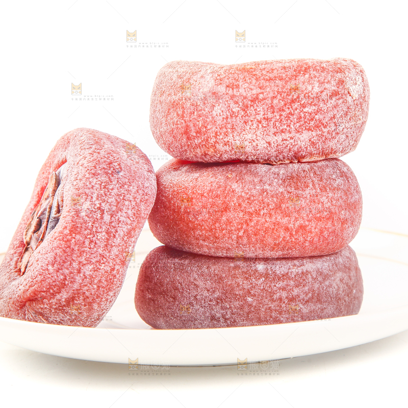 一盘广西恭城柿饼