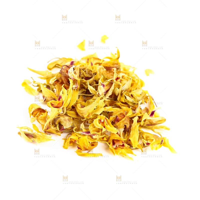 一堆铁皮石斛干花