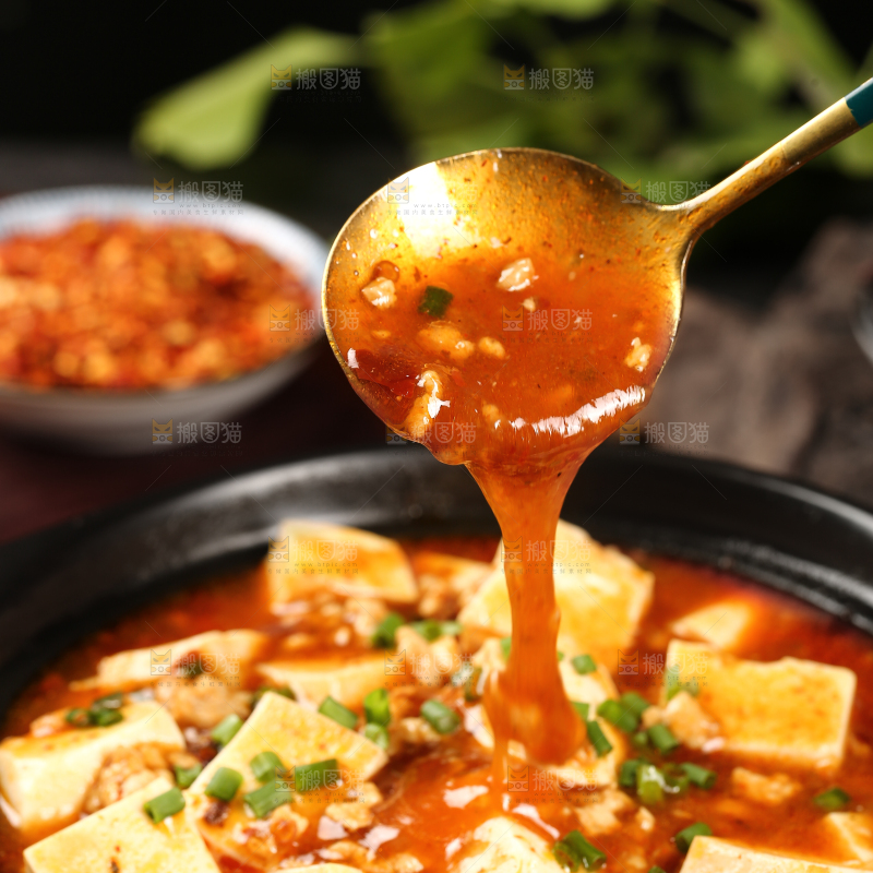 一盘麻婆豆腐