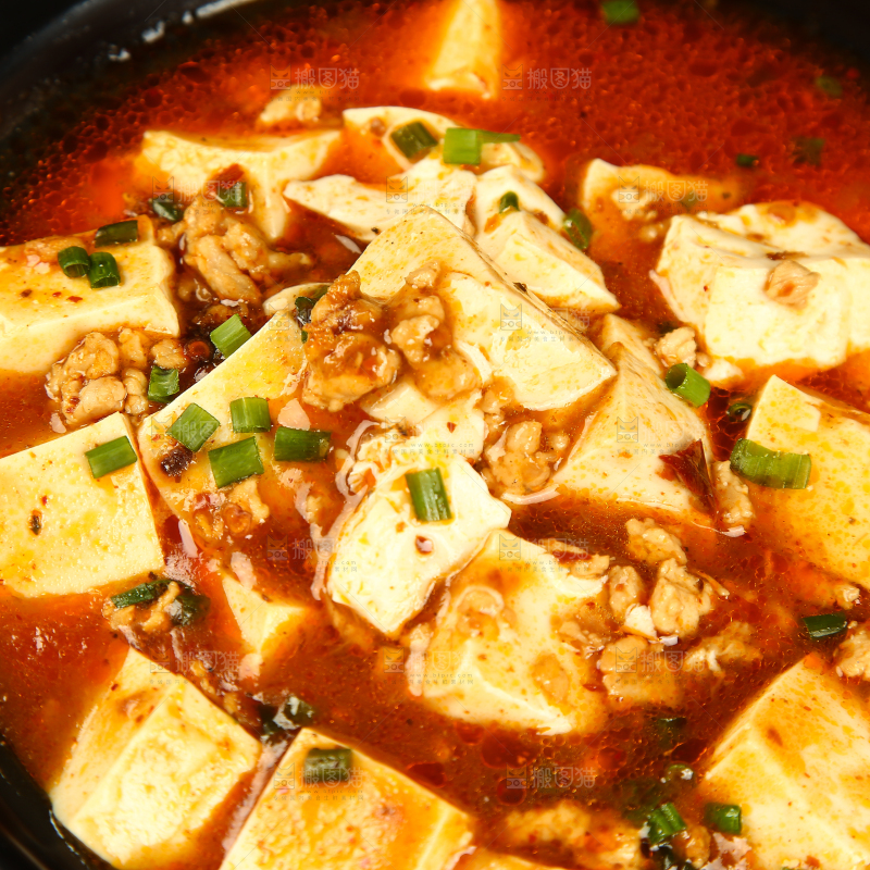 砂锅里的麻婆豆腐