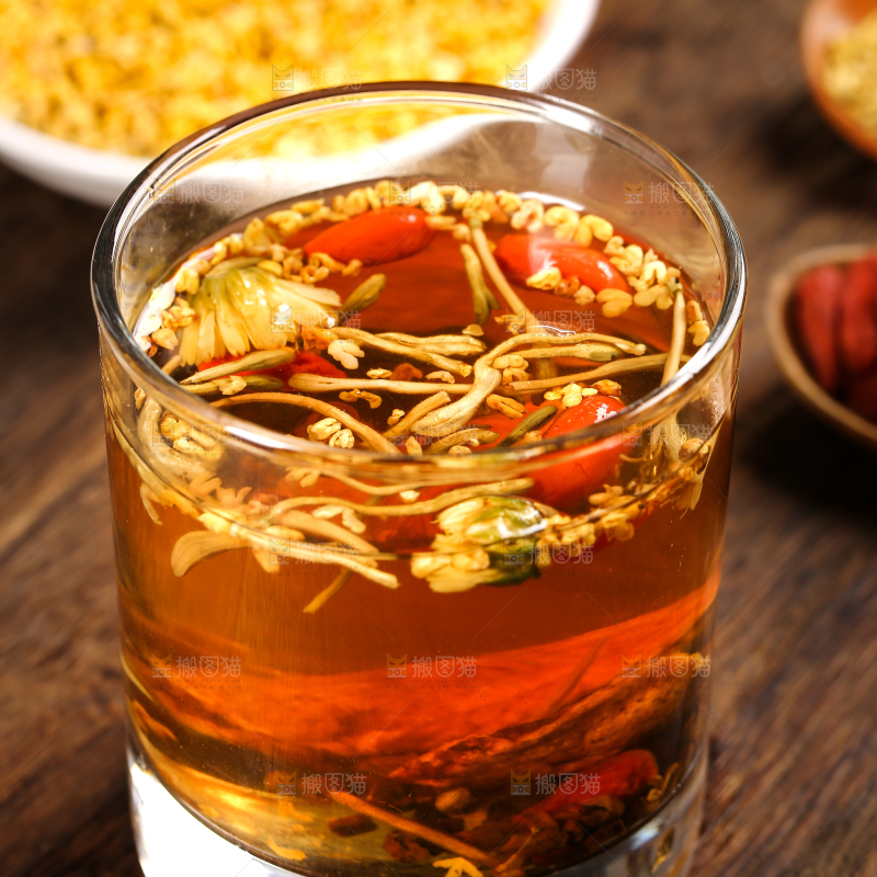一杯花茶
