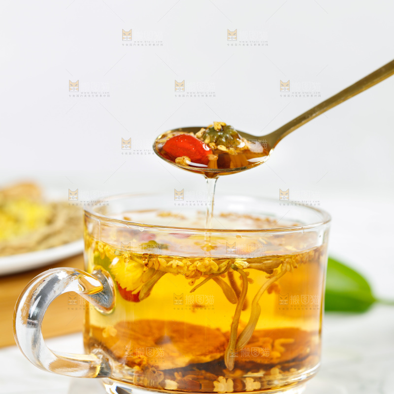 一杯菊花枸杞决明子茶