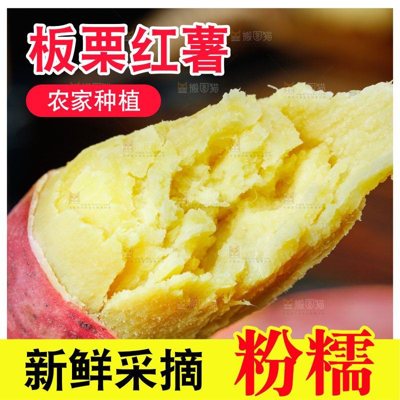 黃心板栗薯