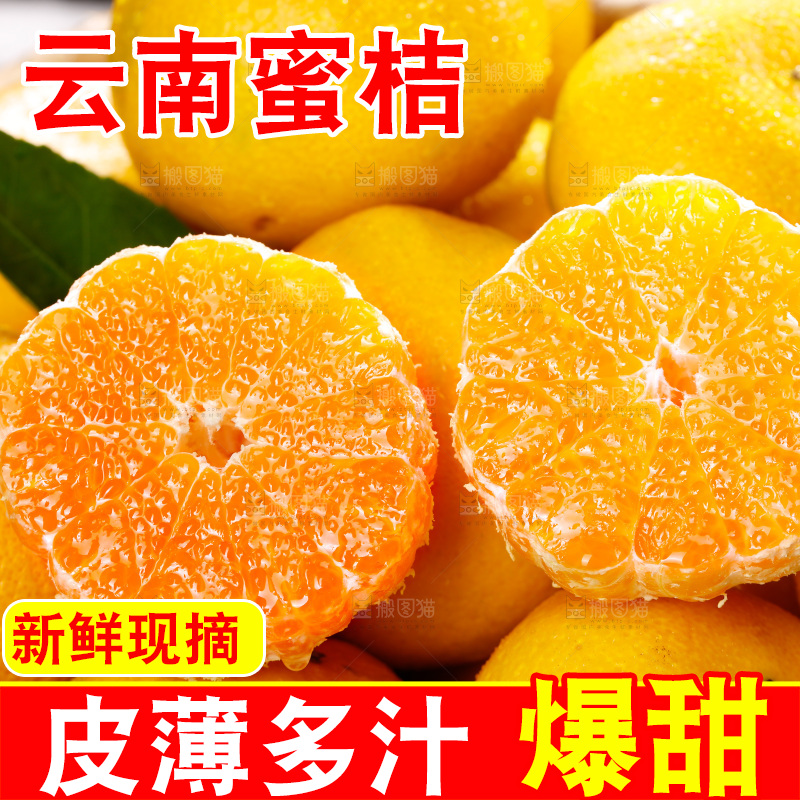 深底上的宜昌蜜桔