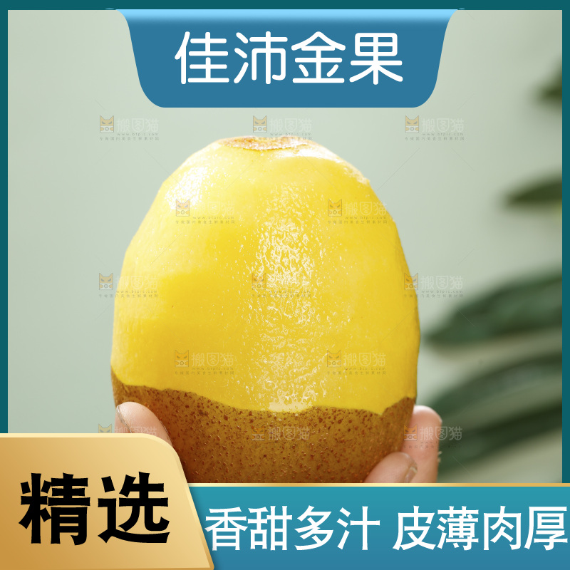 深底上放着佳沛奇异果