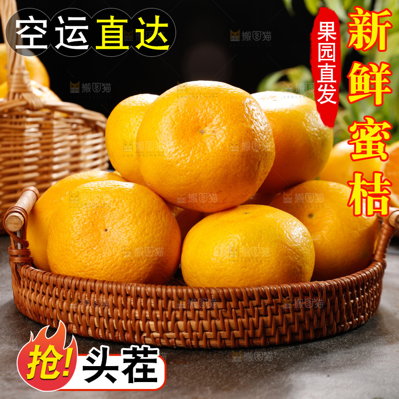 深底上的宜昌蜜桔