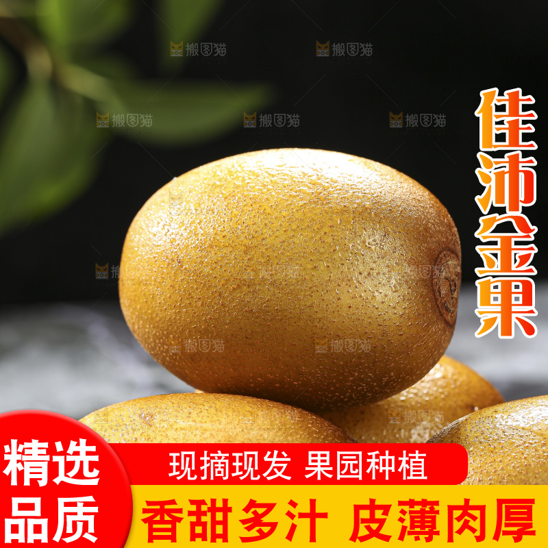 深底上放着佳沛奇异果