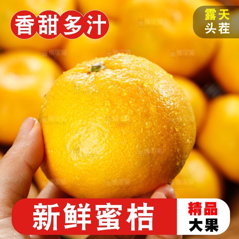 深底上的宜昌蜜桔