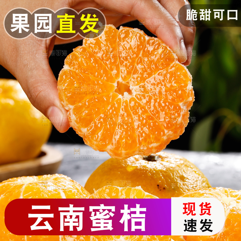 深底上的宜昌蜜桔