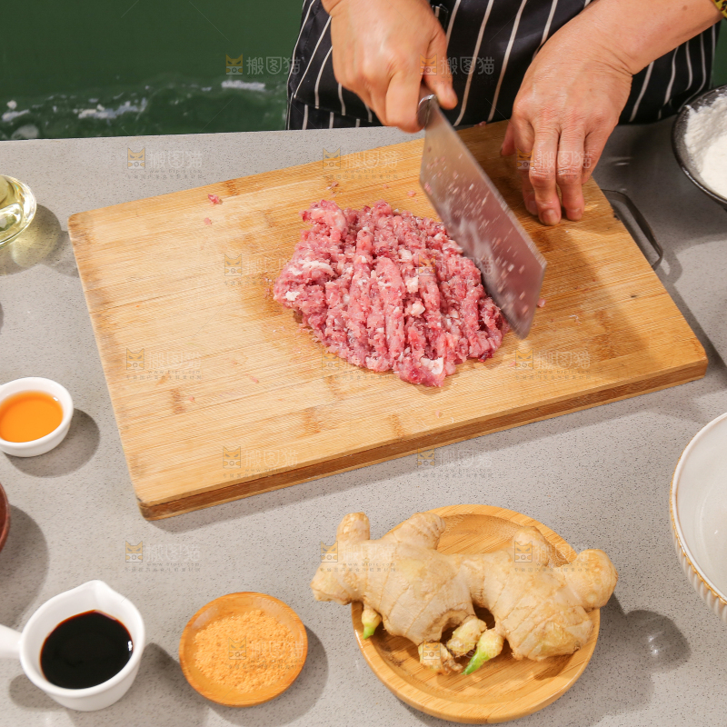 小馄饨制作过程