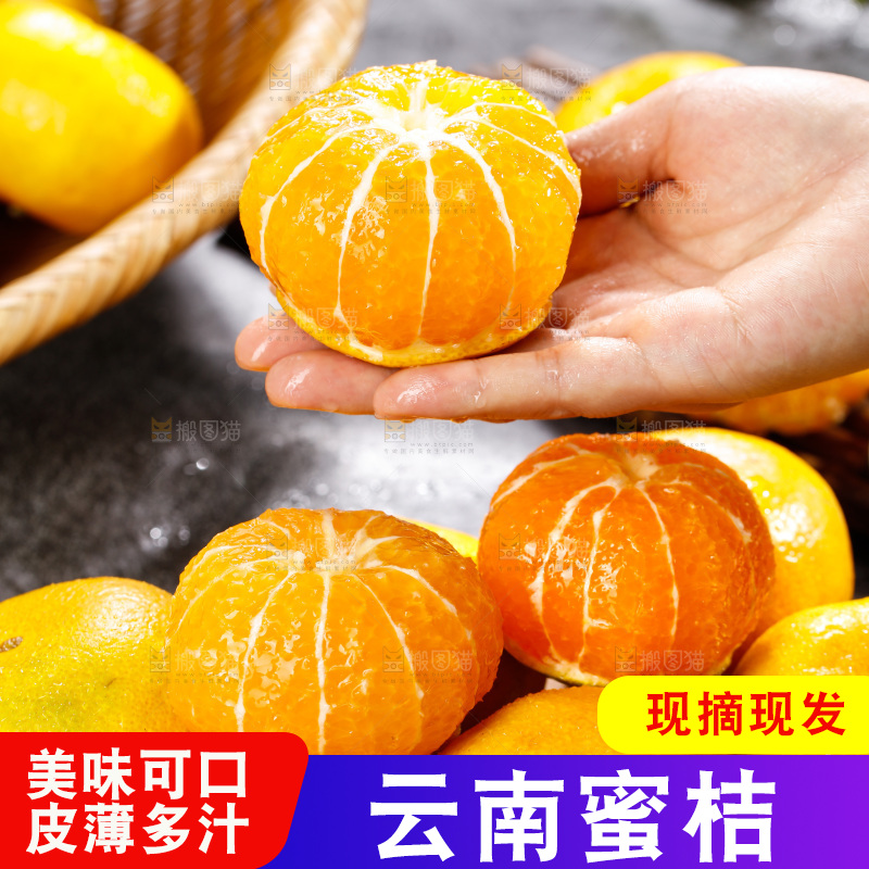 深底上的宜昌蜜桔