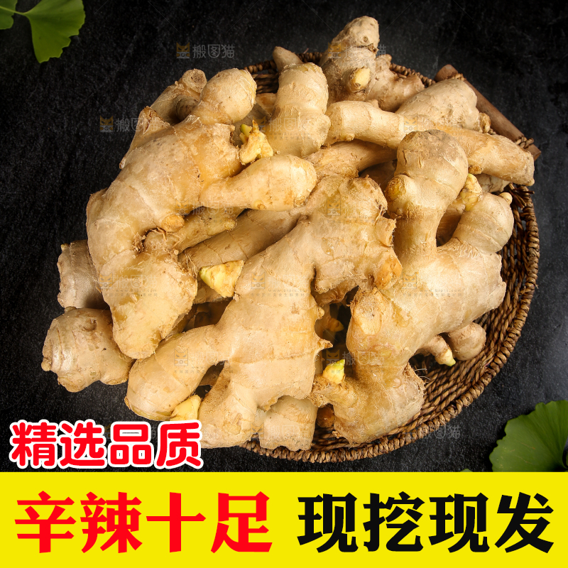 深底上的生姜