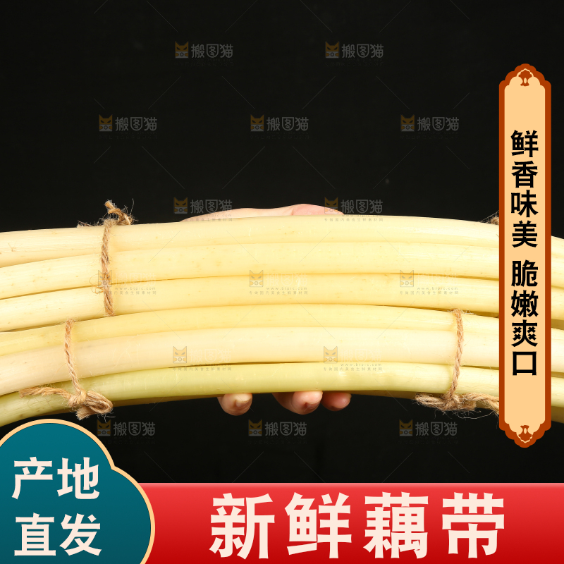 深底上放着藕带