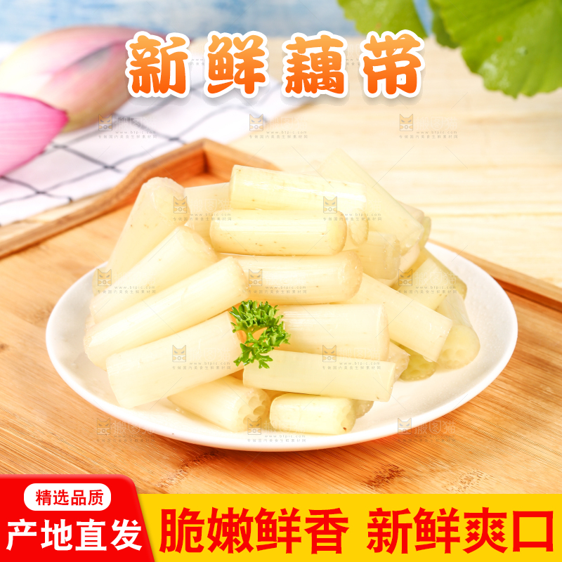 浅底上的藕带