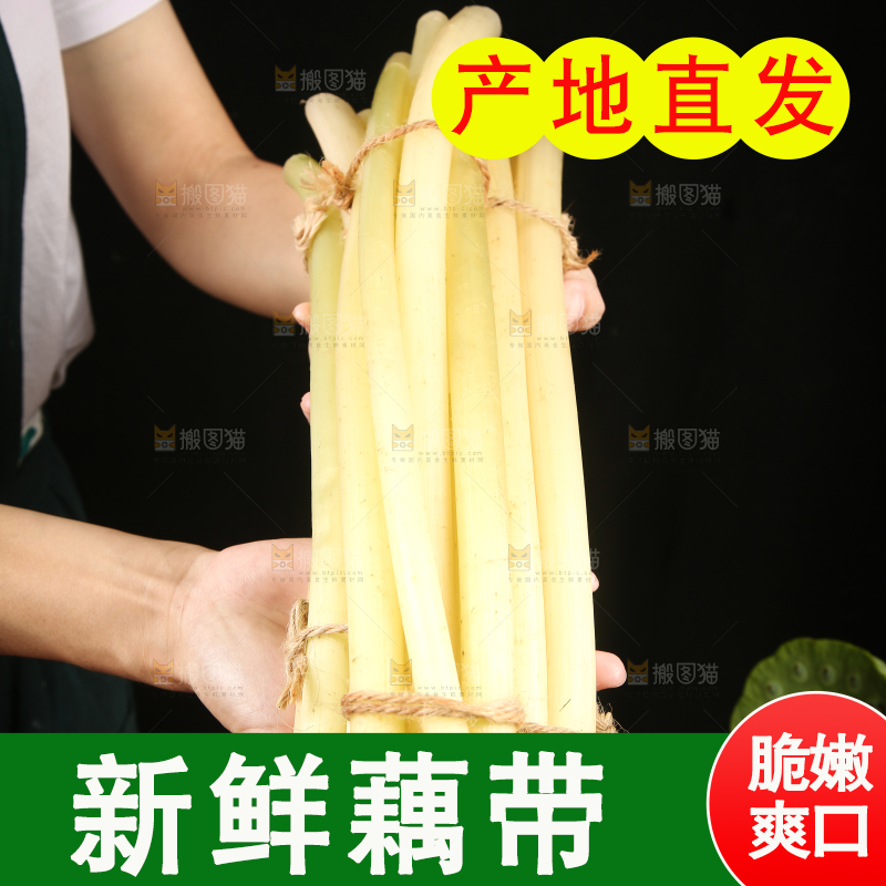 深底上放着藕带