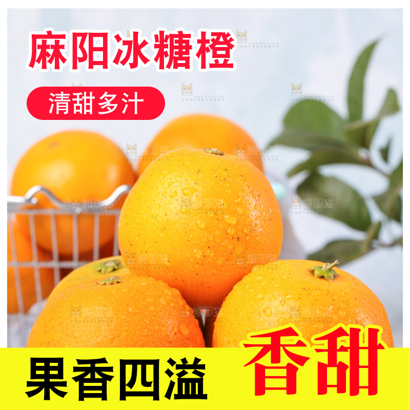 浅底上的麻阳冰糖橙