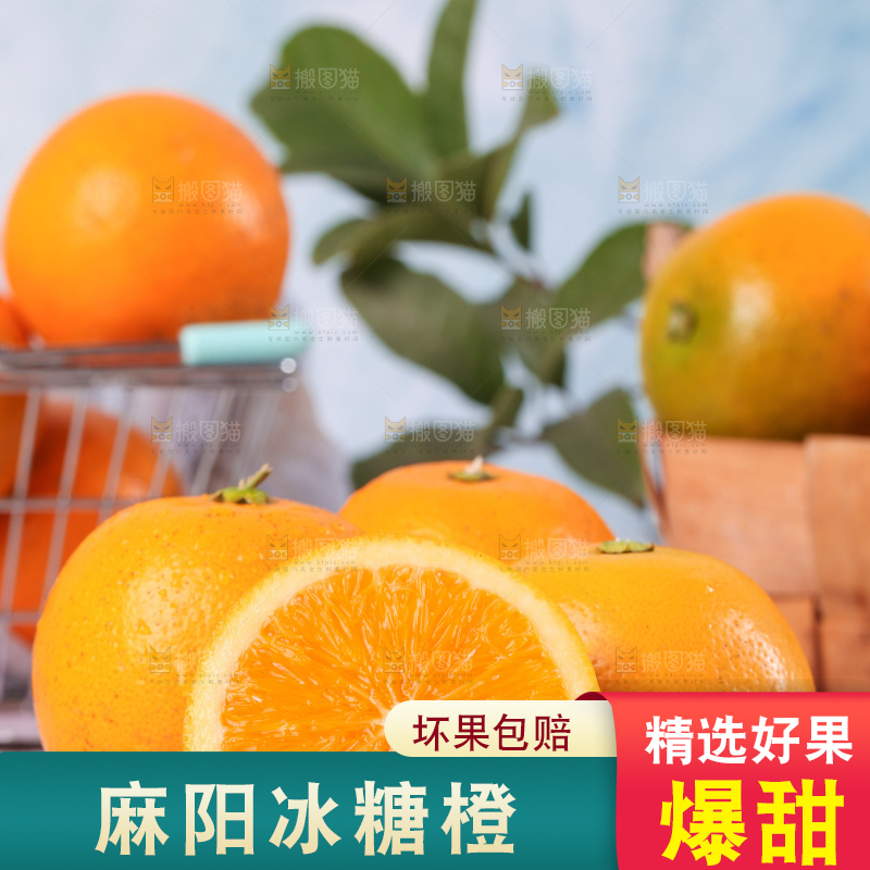 浅底上的麻阳冰糖橙