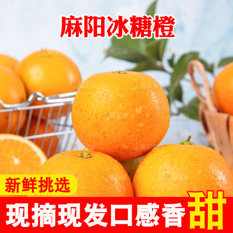 浅底上的麻阳冰糖橙