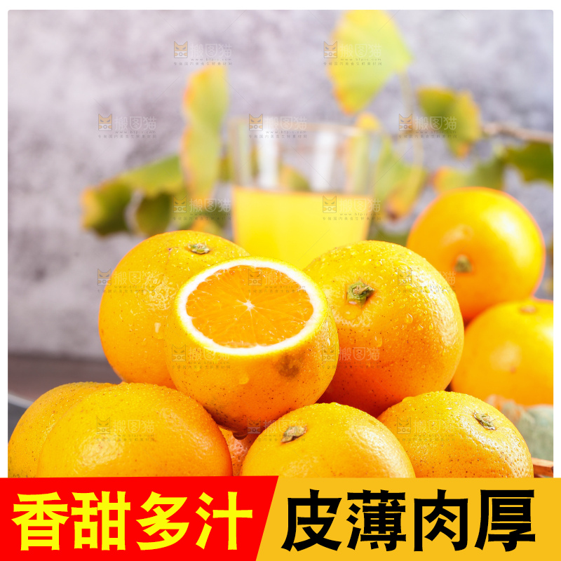 木底上的麻阳冰糖橙