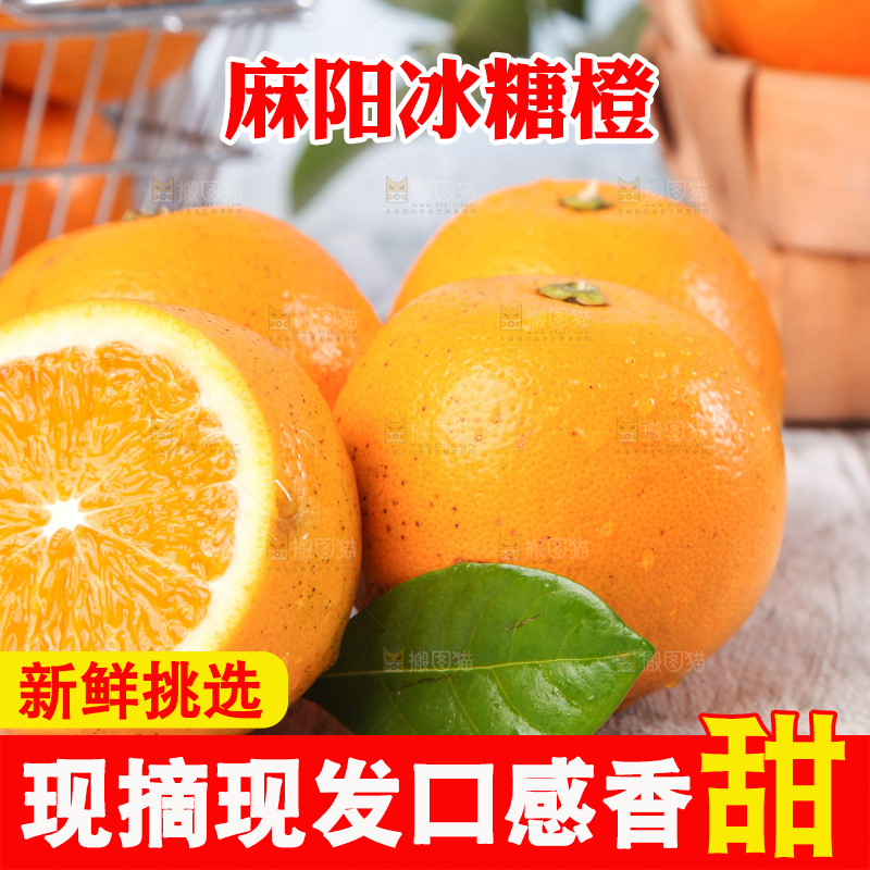 浅底上的麻阳冰糖橙