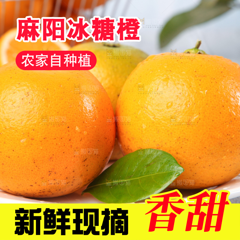 浅底上的麻阳冰糖橙