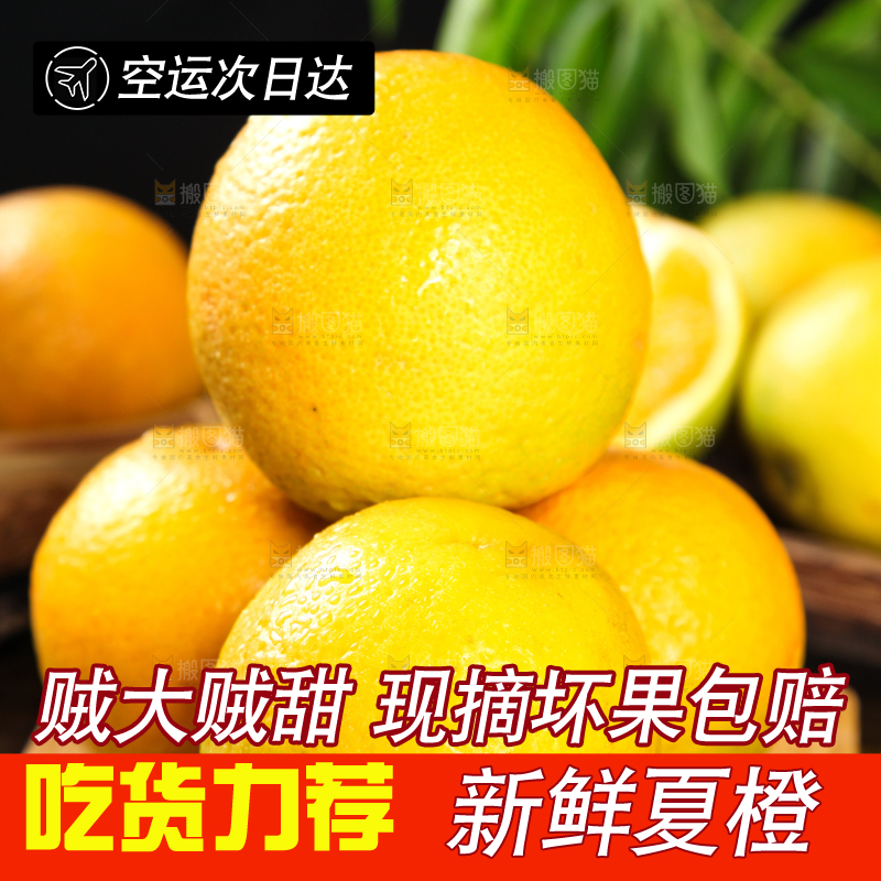 深底上放着夏橙