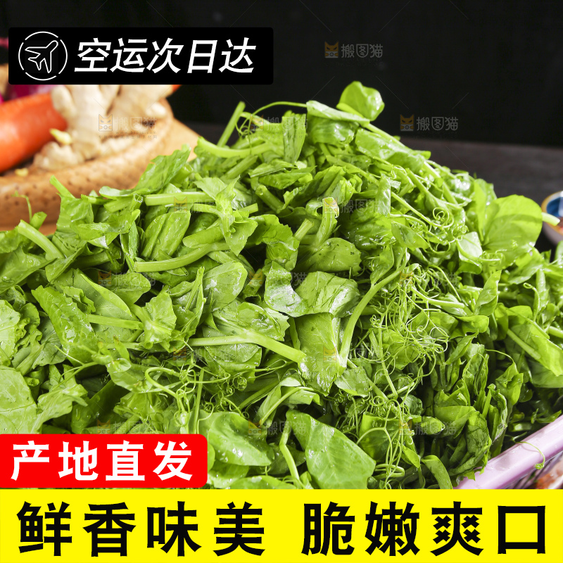 深底上的豌豆尖
