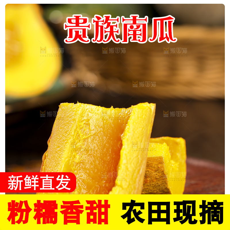 深底上的贵族南瓜