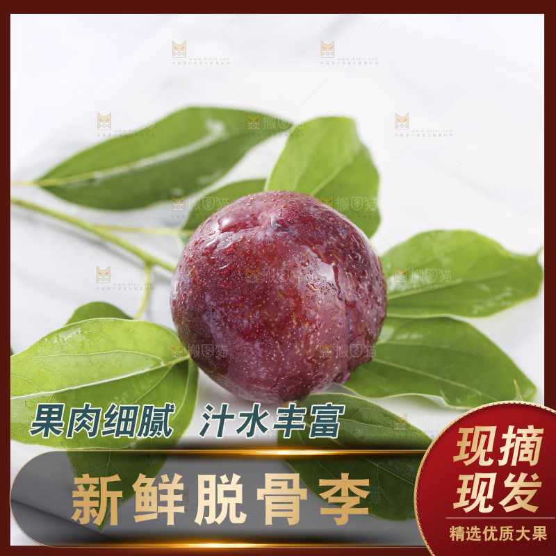 浅底上的脆红李