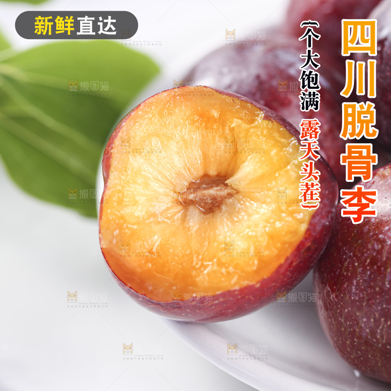浅底上的脆红李