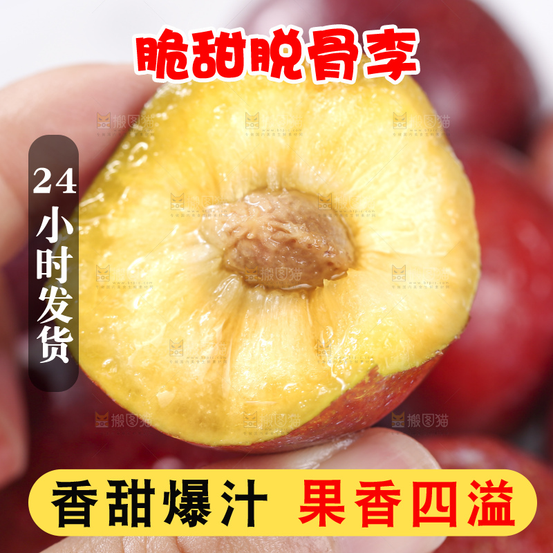 浅底上的脆红李
