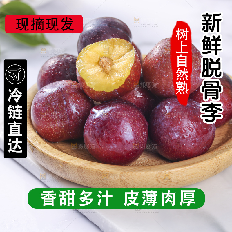 浅底上的脆红李