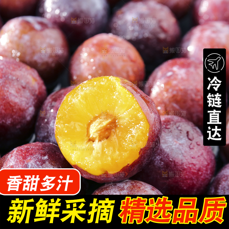 深底上放着脱骨李
