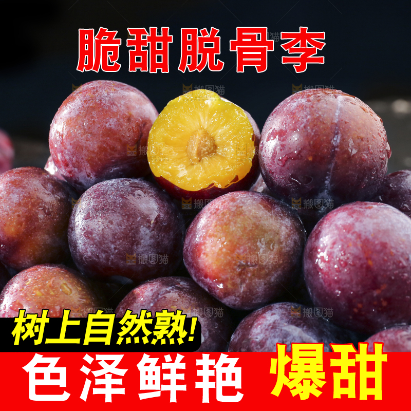 深底上放着脱骨李
