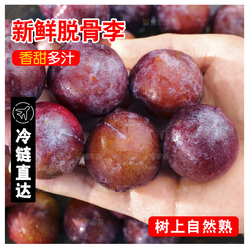 深底上放着脱骨李