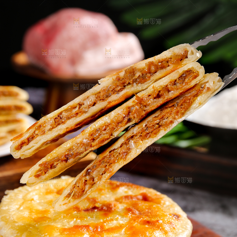 深底上的牛肉馅饼