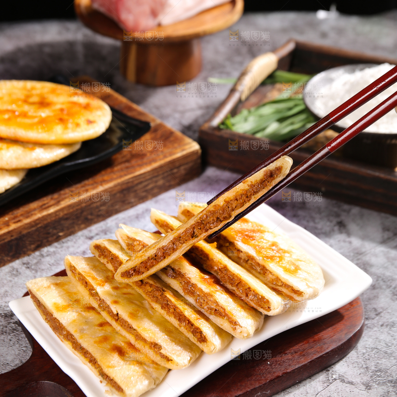 深底上的牛肉馅饼