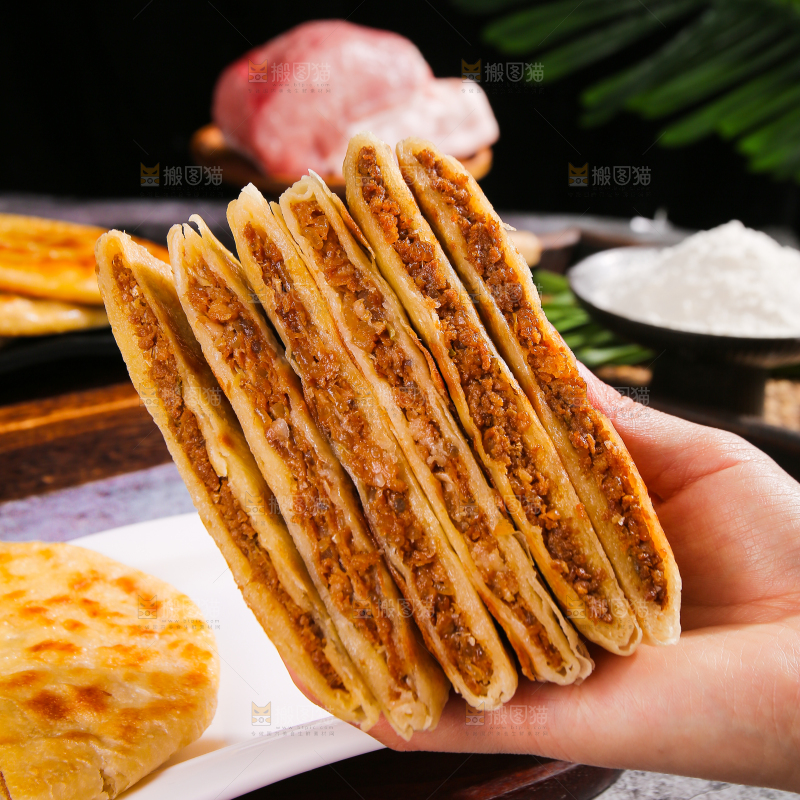 深底上的牛肉馅饼