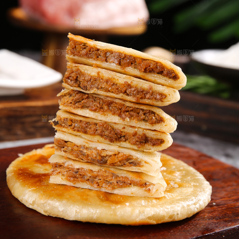 深底上的牛肉馅饼