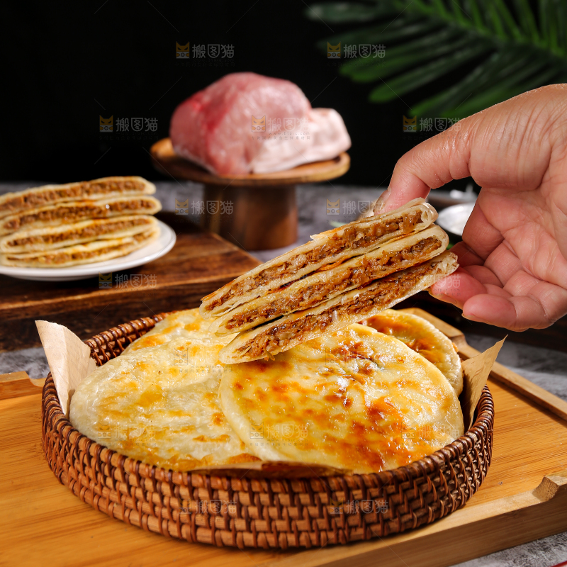 深底上的牛肉馅饼