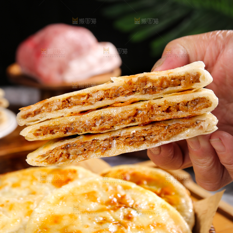 深底上的牛肉馅饼
