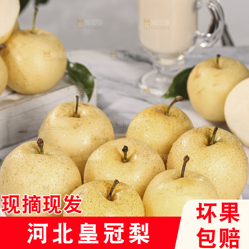 浅底上的皇冠梨