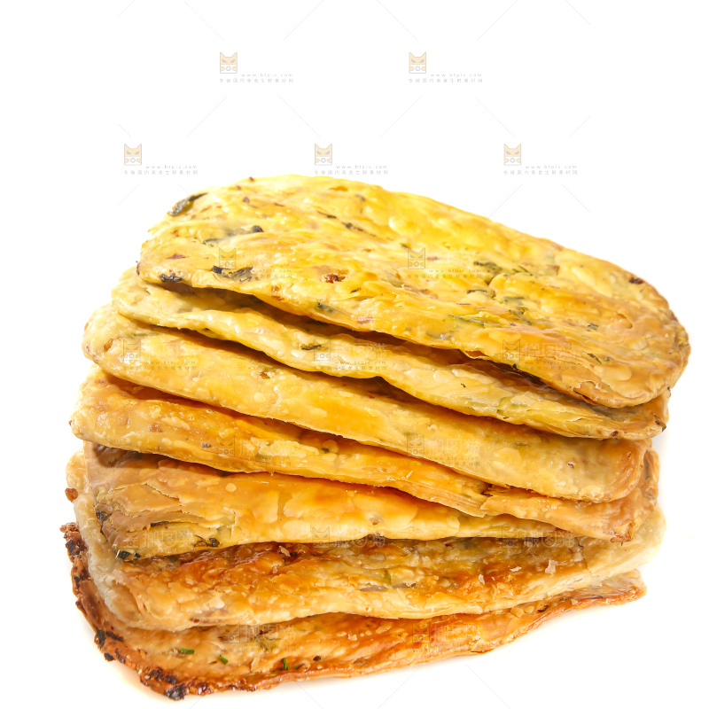 白底上的梅干菜锅盔