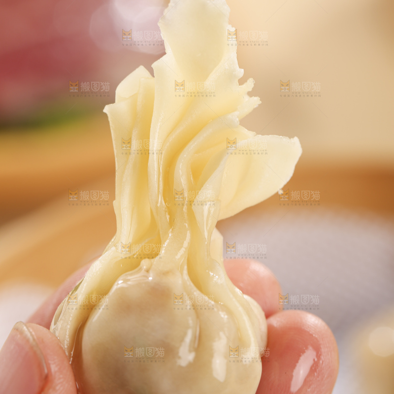 浅底上的小金鱼馄饨