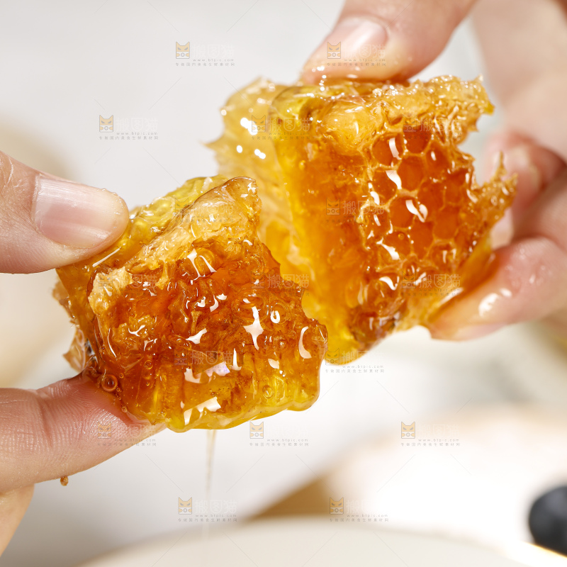 浅底上的蜂巢蜜