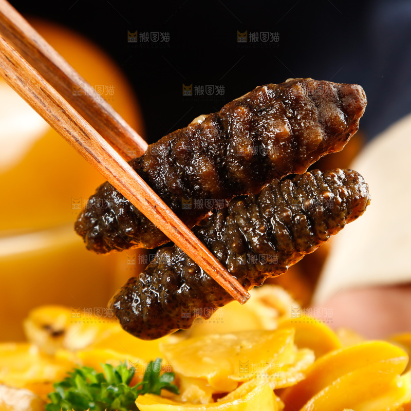 深底上的佛跳墙食材