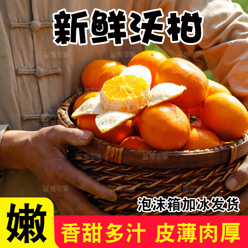 手里拿着沃柑