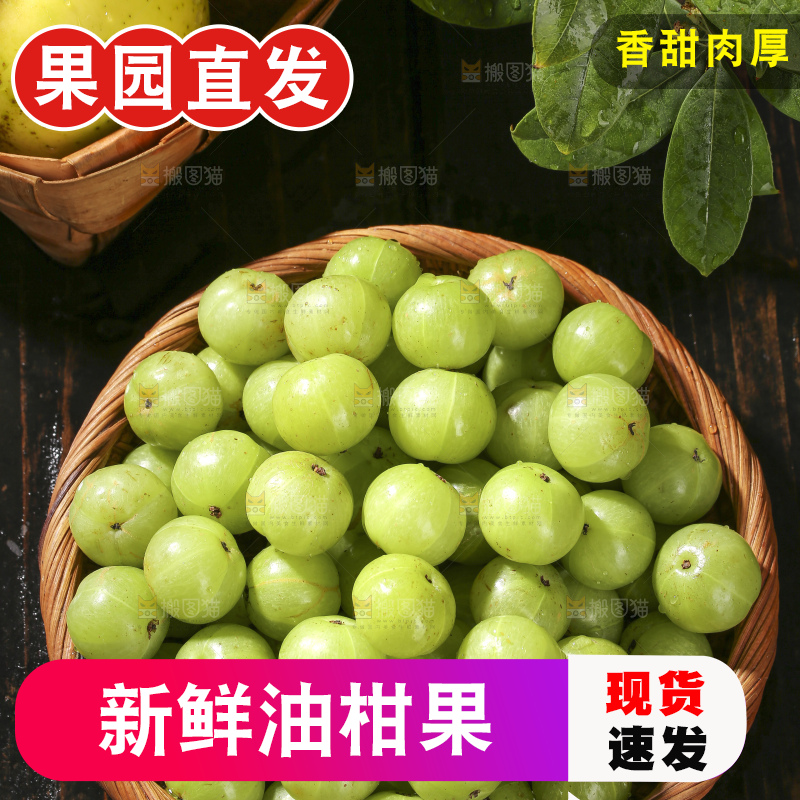深底上的油甘果