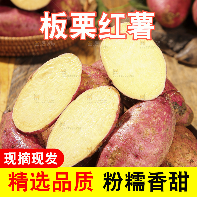 深底上的板栗红薯