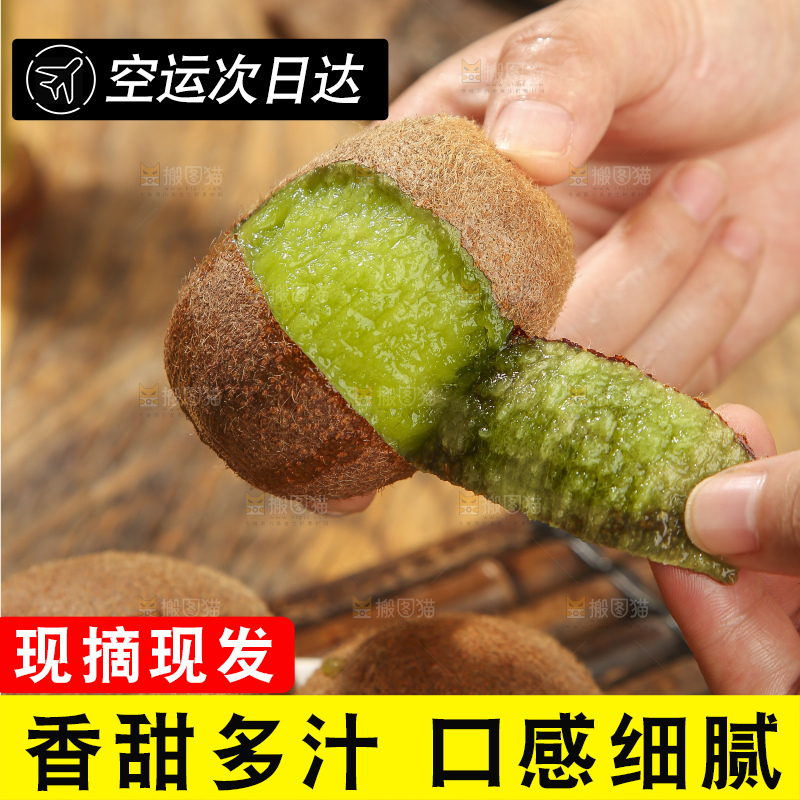 深底上的瑞玉猕猴桃
